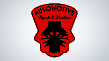 Automotive Repair & Machine Logo
