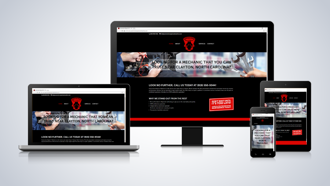 Automotive Repair & Machine Website