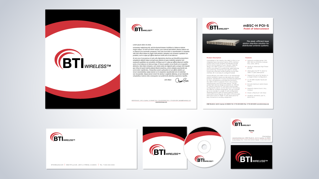 BTI Wireless Brand Identity