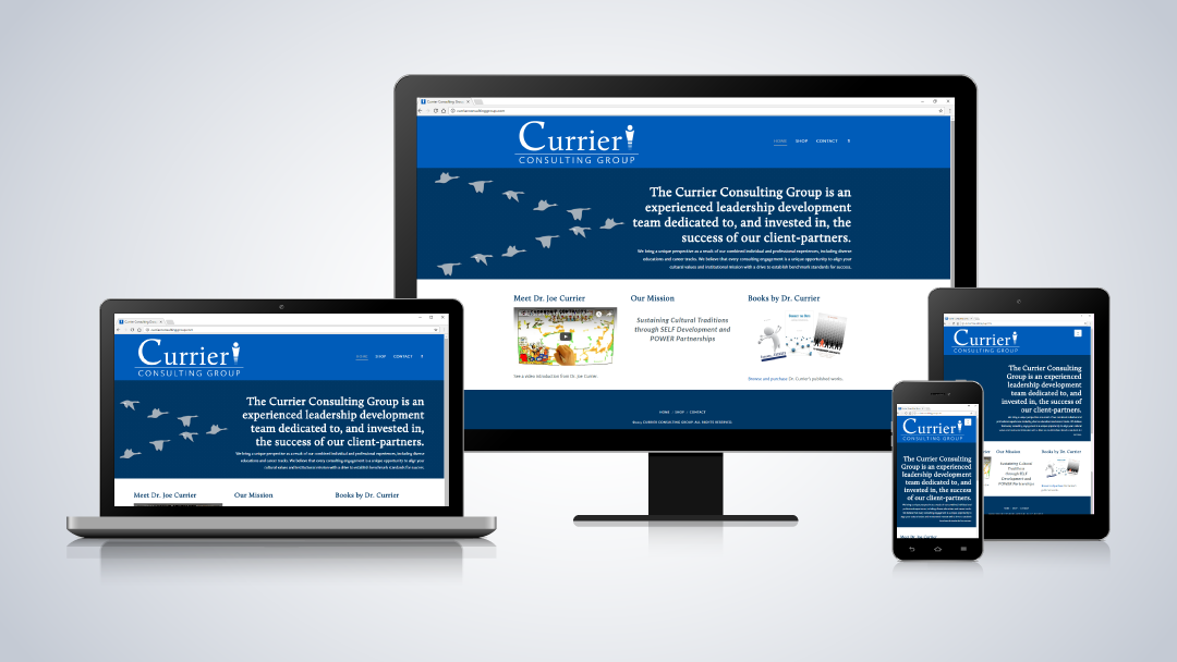 Currier Consulting Group Website