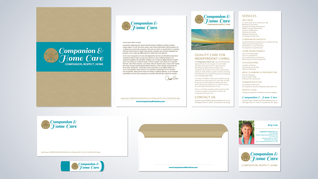 Companion & Home Care Logo & Brand Identity