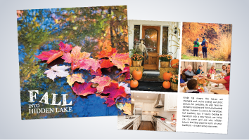 Fall into Hidden Lake Brochure